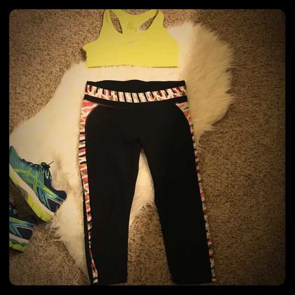 Fabletics black workout pants