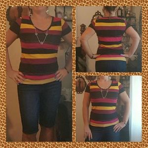 Cute striped T shirt