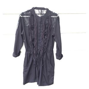 Yoana Baraschi Womans Harlem Fringe Romper