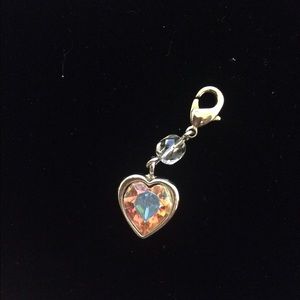 Sabika Swarovski crystal heart pendant