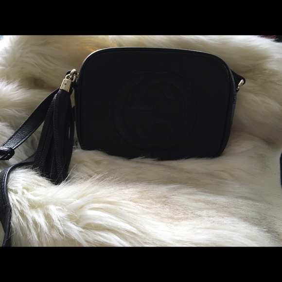 Black soho disco bag