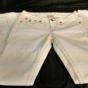 True Religion Signature Lowrise Joey Jeans Sz 29