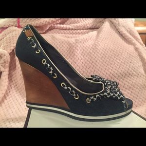 Authentic Coach Wedge size 8.5 *Reposh*
