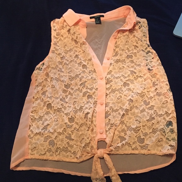 Peach tank top