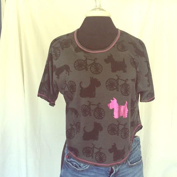 Hello Scottie! Grey, cute Scottie dog shirt
