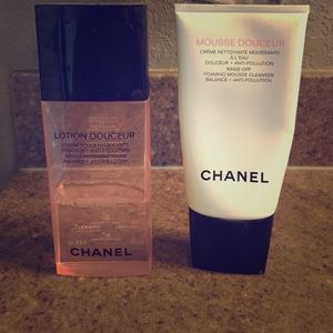 Chanel cleanser and toner