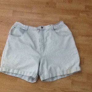 Plus size Jean shorts