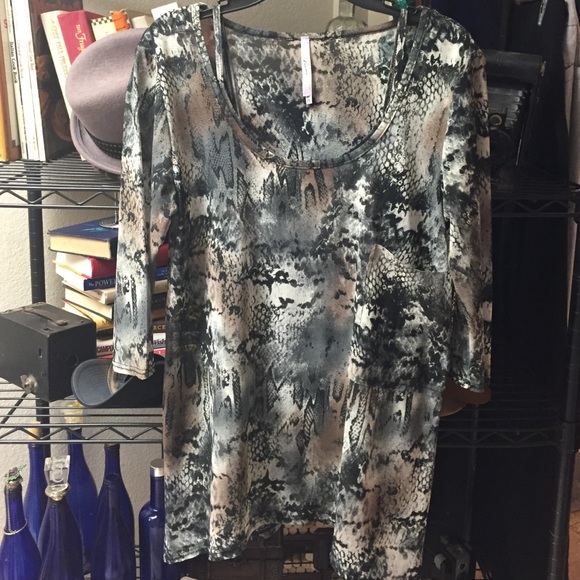 Sheer shirt