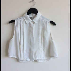 Vintage Cropped Blouse