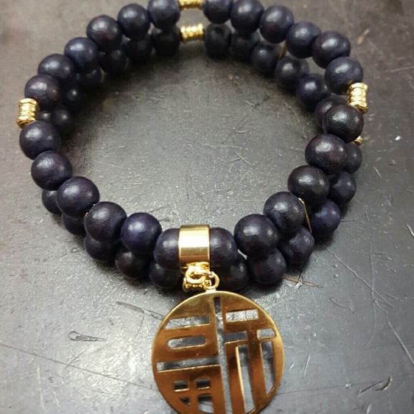 Wood Double Strand Bracelet