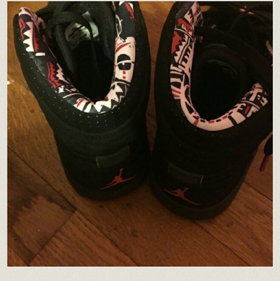 Black sneakers