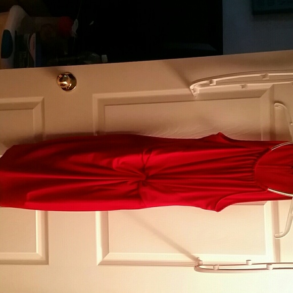 Red Michael Kors dress