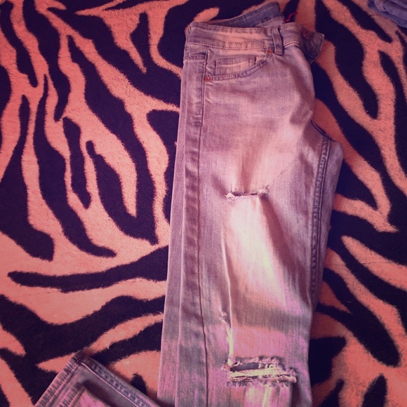H&m cut up jeans