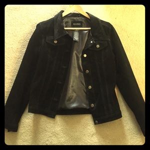 Suede Black Jacket