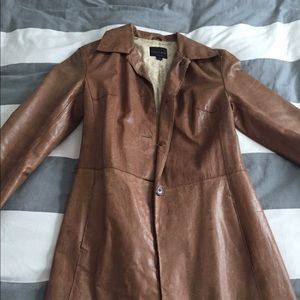 John Carlisle leather coat
