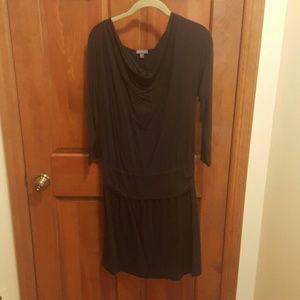 Lilla P black jersey dress L