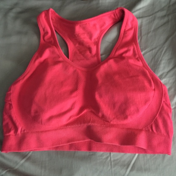 Coral sports bra