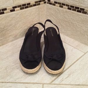 Black Espadrilles with bow