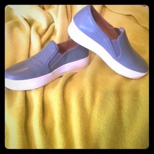 Brand new!! J slides gray perforated loafer