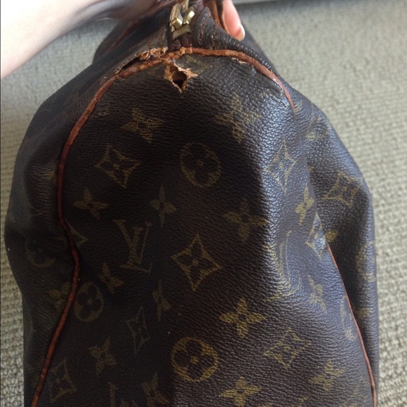 SOLD Louis Vuitton speedy 35 authentic bag - Picture 2 of 4