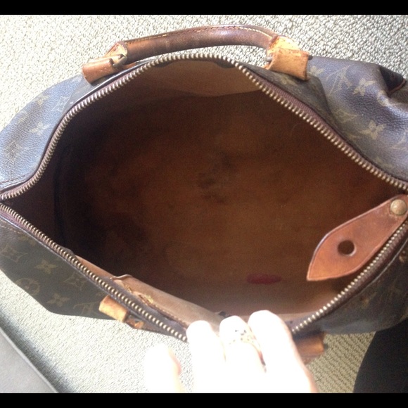 SOLD Louis Vuitton speedy 35 authentic bag - Picture 4 of 4