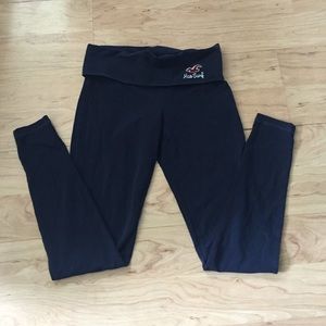 Hollister dark blue yoga pants