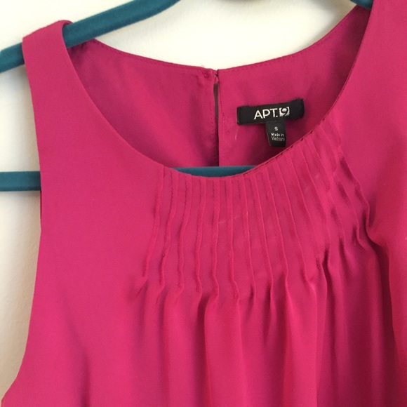 Apt 9 silk sleeveless top - Picture 2 of 4