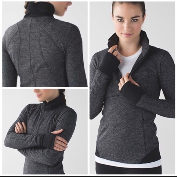 lululemon athletica Tops - Lululemon coco pique runderful 1/2 zip