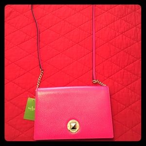Kate Spade grand street calico pink purse
