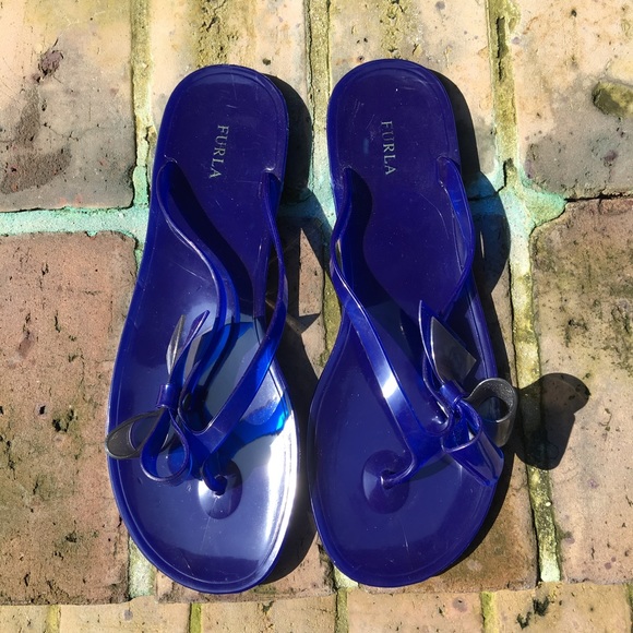 furla jelly sandals