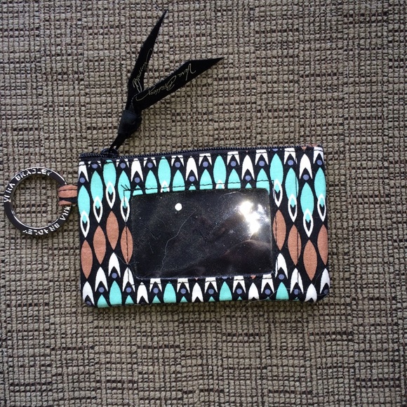 Vera Bradley ID Keychain
