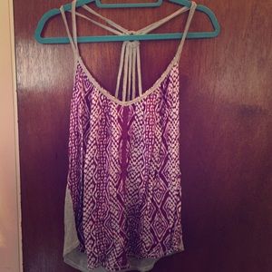 Aeropostale purple tank top