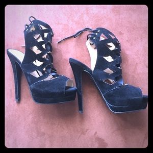 Black Colin Stuart heels