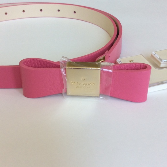 🎉🎀HOST PICK🎀🎉Kate Spade Bow Leather Belt - Picture 2 of 4