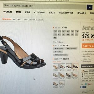 Softspots black shoes