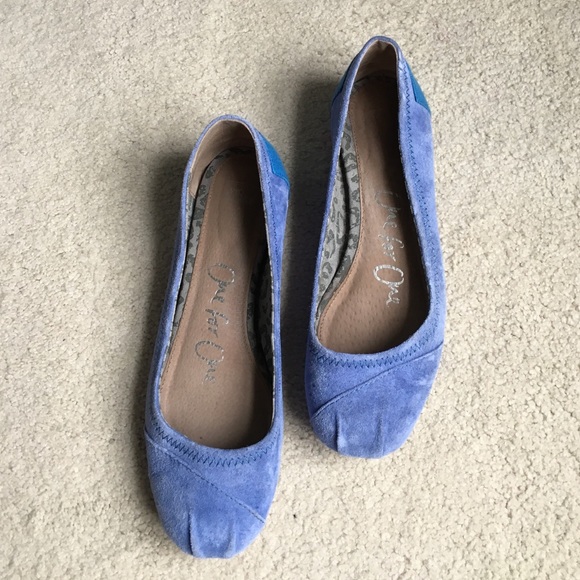 Reduced! Toms suede ballet flats