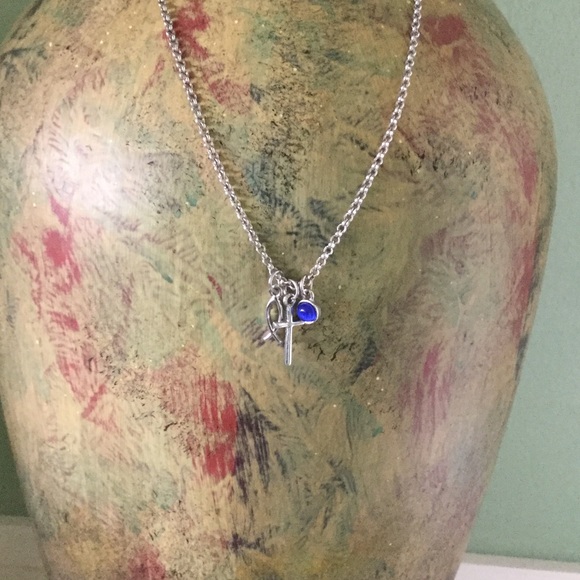 Lia Sophia Necklace with cross