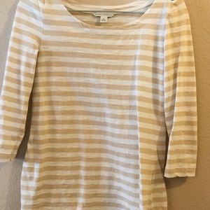 Striped knit top