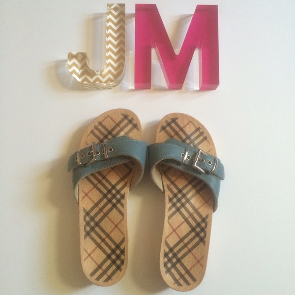 Burberry Clog Sandals