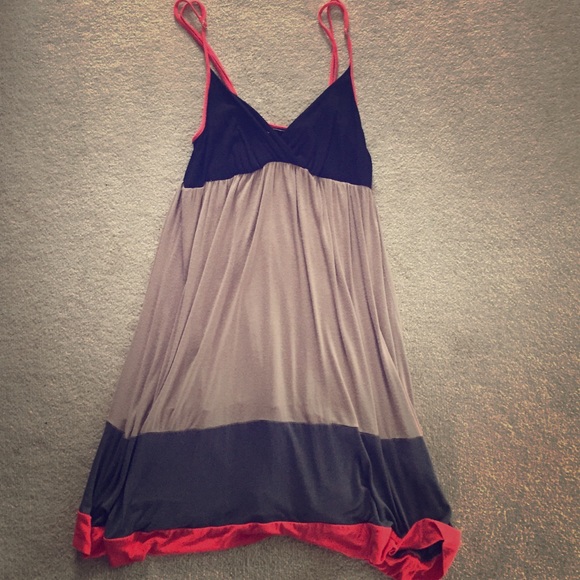 Forever 21 cotton multi-color sun dress