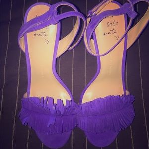 NWT Banana Republic Honey Bis Fringe Sandal 9.5