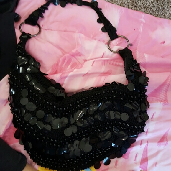 Black purse