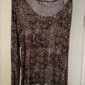 J lo animal print shirt