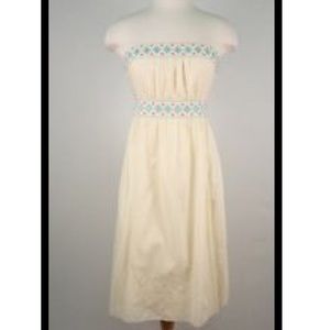 Lauren Moffatt strapless dress sz 4