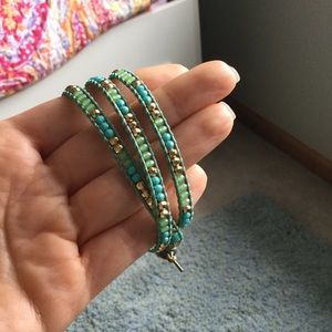 Stella and Dot wanderlust triple wrap bracelet