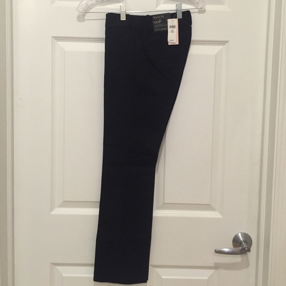 BANANNA REPUBLIC Martin Fit 00P Black pants