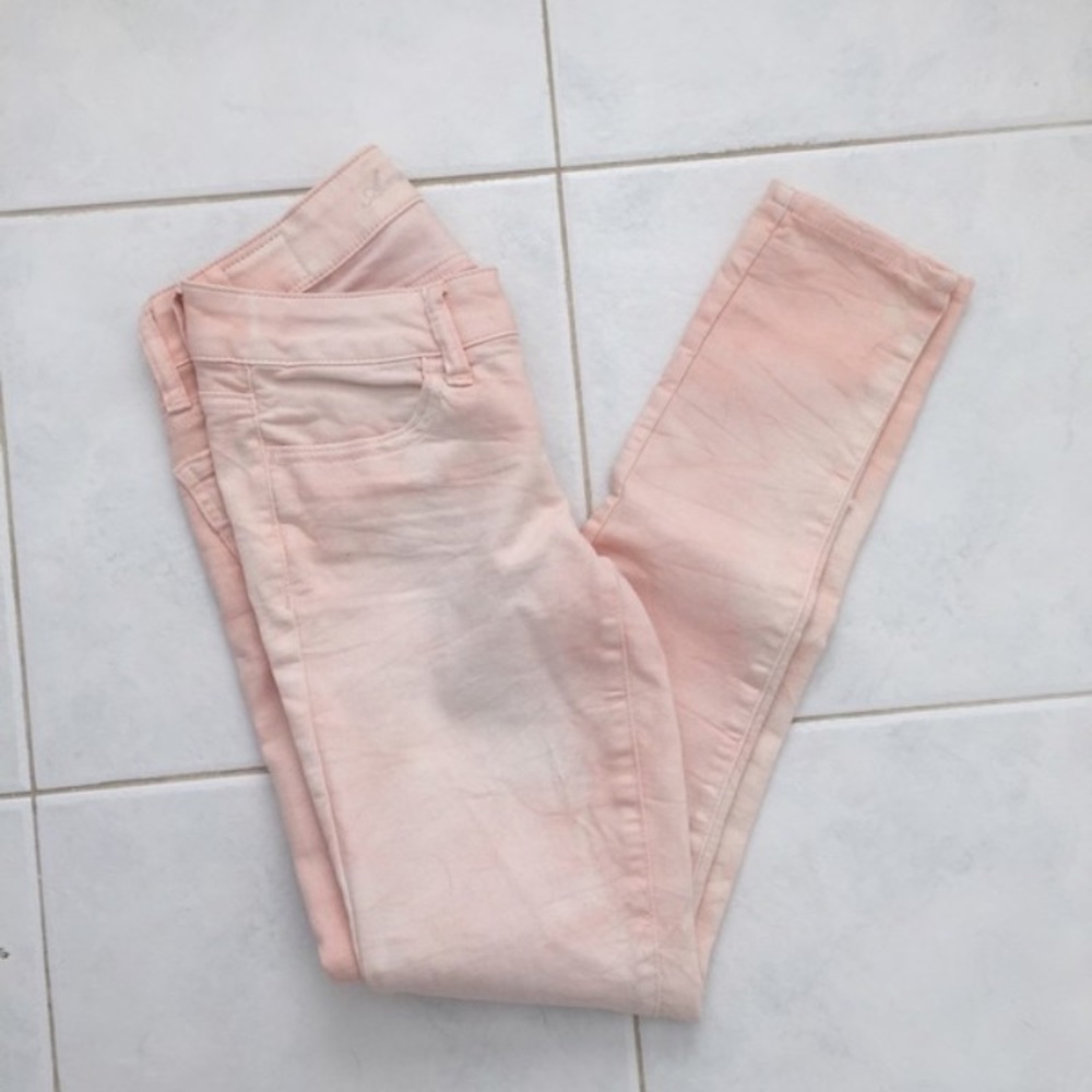 American Eagle Light pink jeans