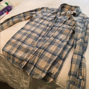J crew women's cotton button up