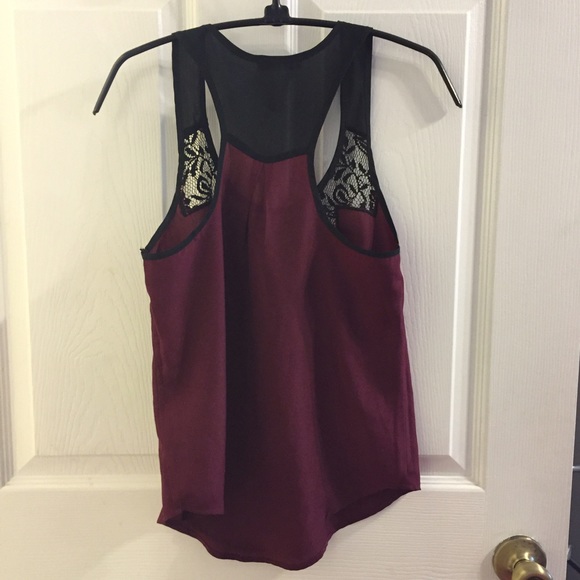 Lush Maroon Top - Picture 2 of 4