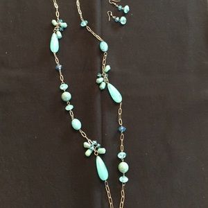 Necklace and Earrings